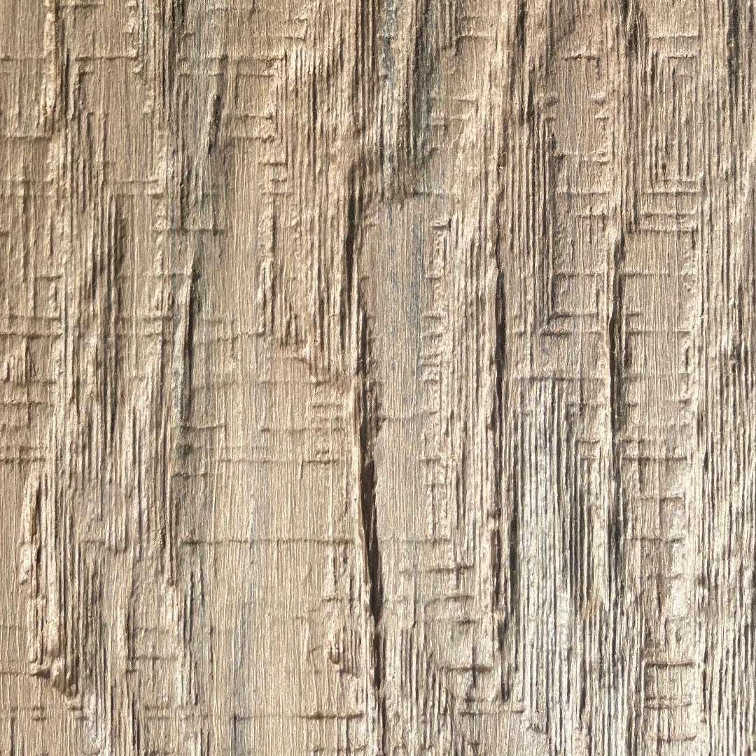 Beige Driftwood Composite Decking Close Up of the grain texture