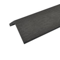 Ancient Black Composite Decking Trim Close Up