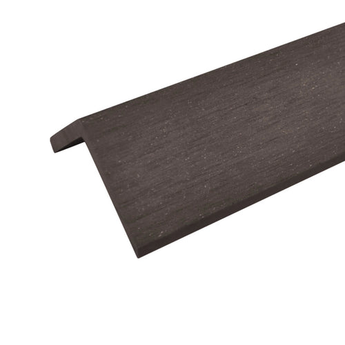 Antique Ash Composite Decking Trim Close up 