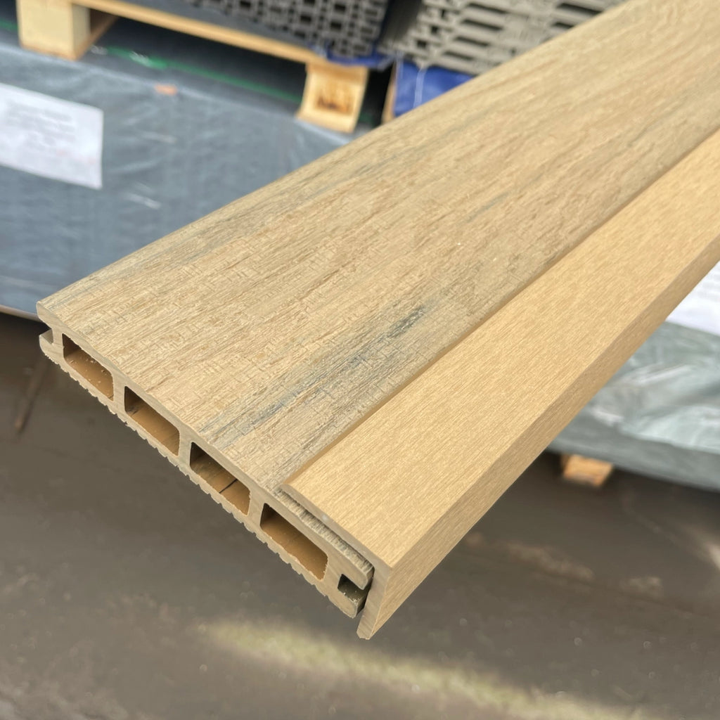 Beige Driftwood Composite Decking Trim 3660mm
