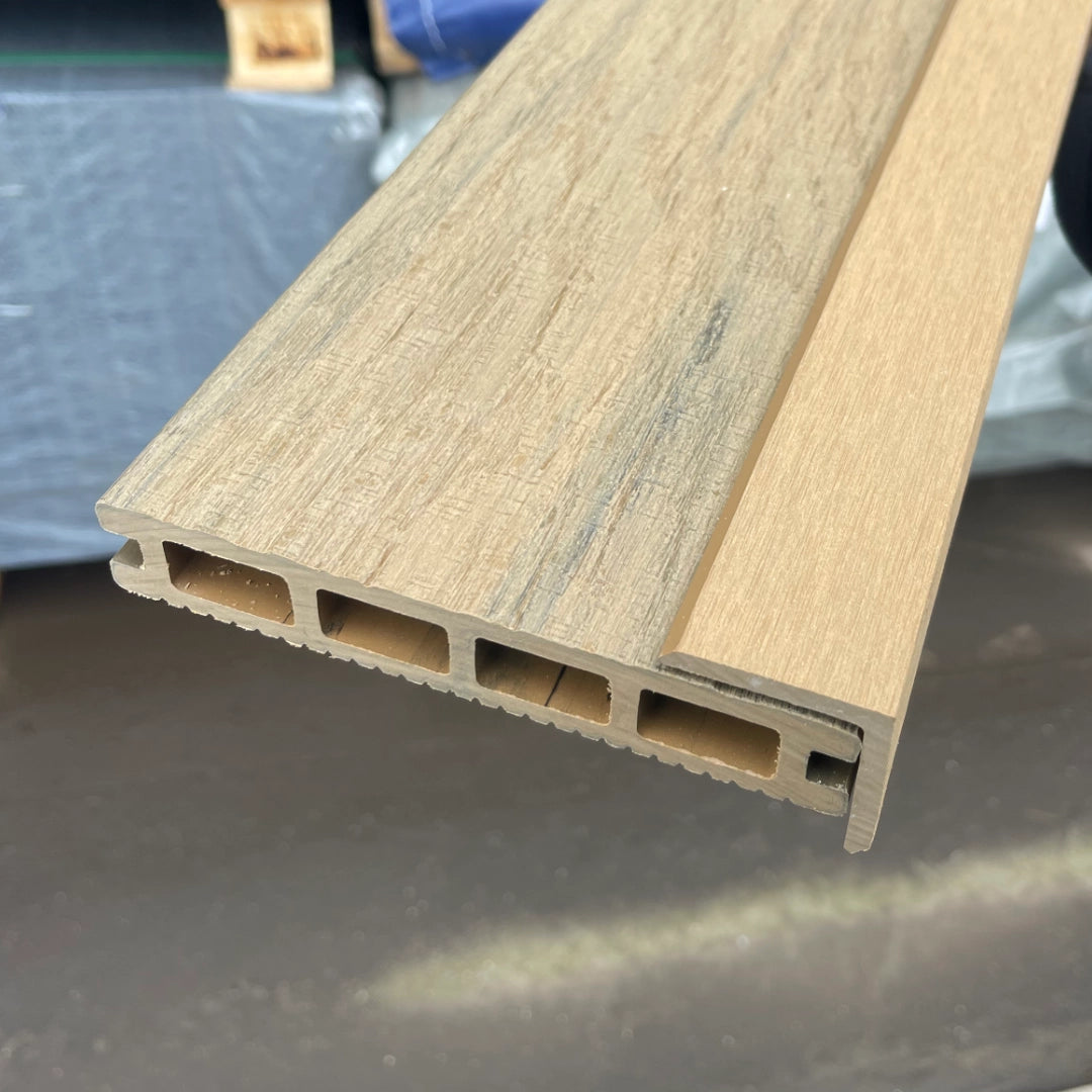 Beige Driftwood Composite Decking Trim 3660mm