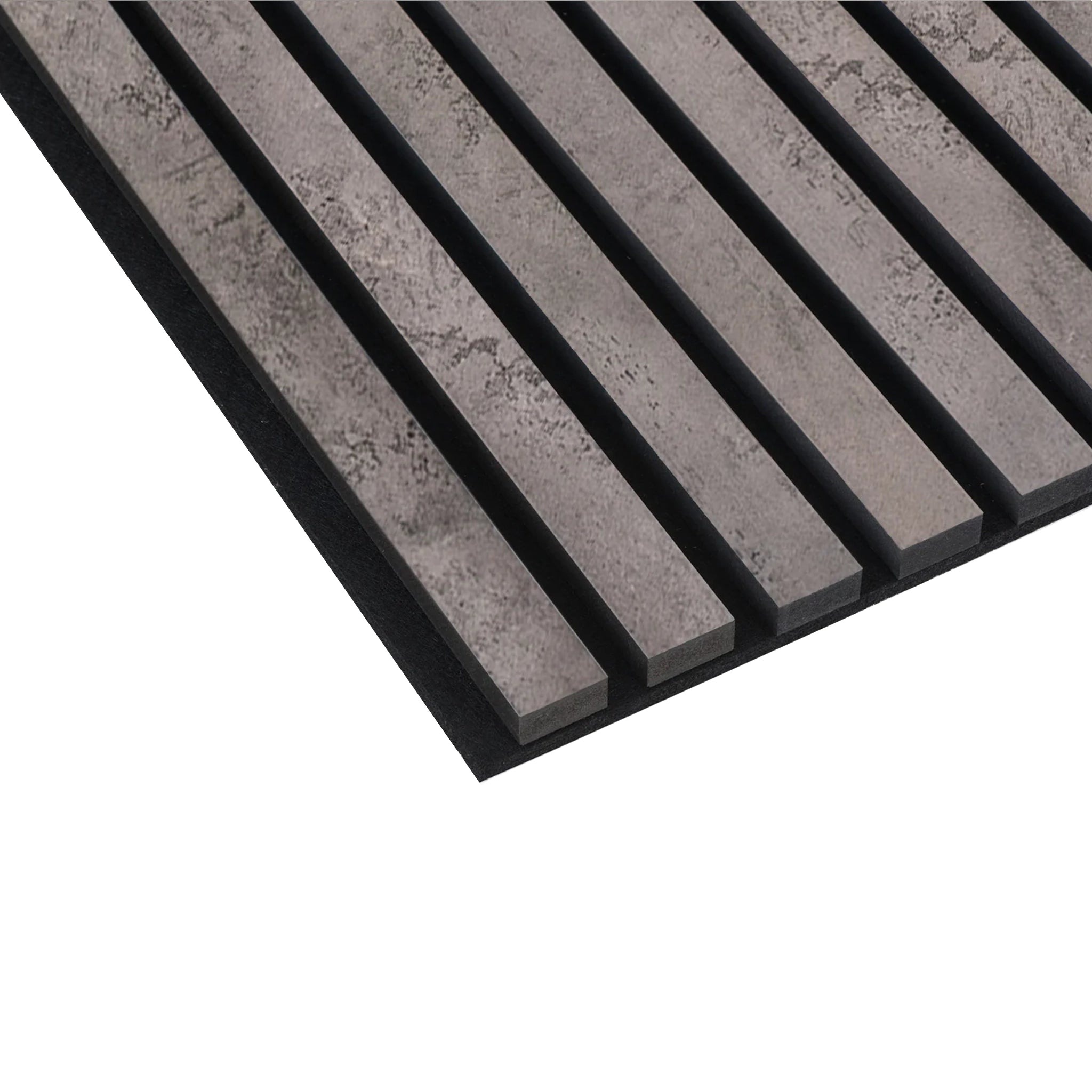concrete grey acoustic wall panel close up pattern
