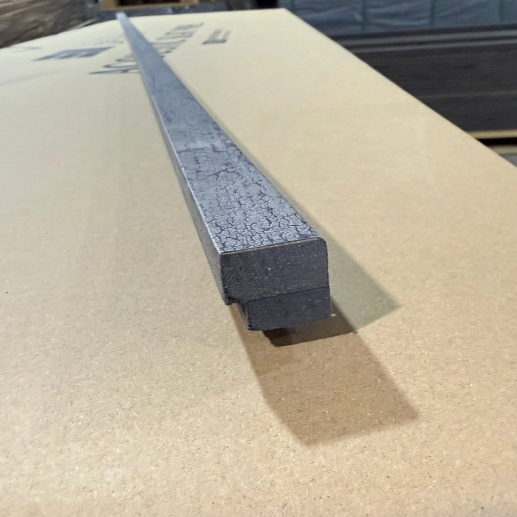 Concrete Grey Acoustic Panel L-Trim On Box