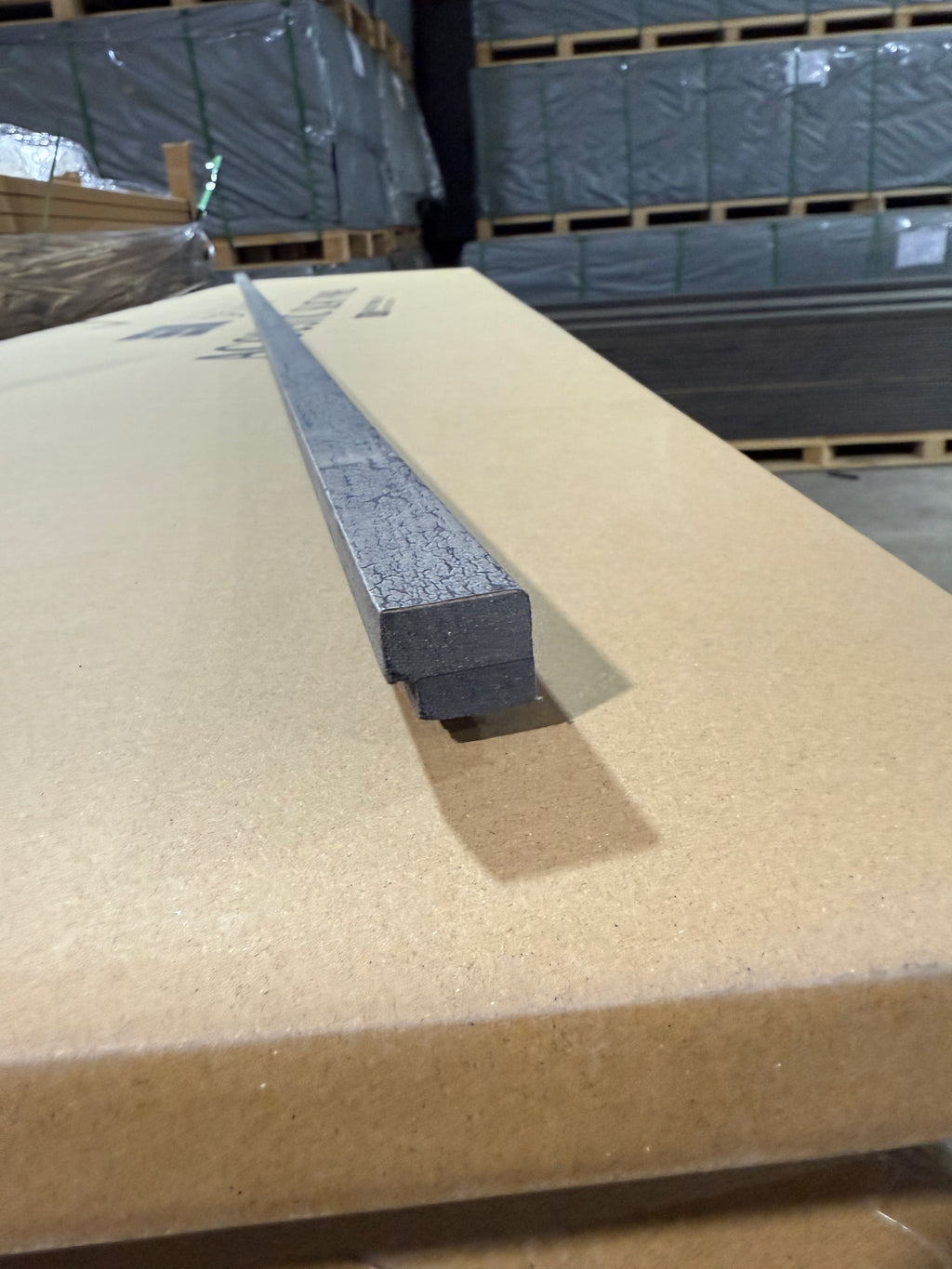 Concrete Grey Acoustic Panel L-Trim1