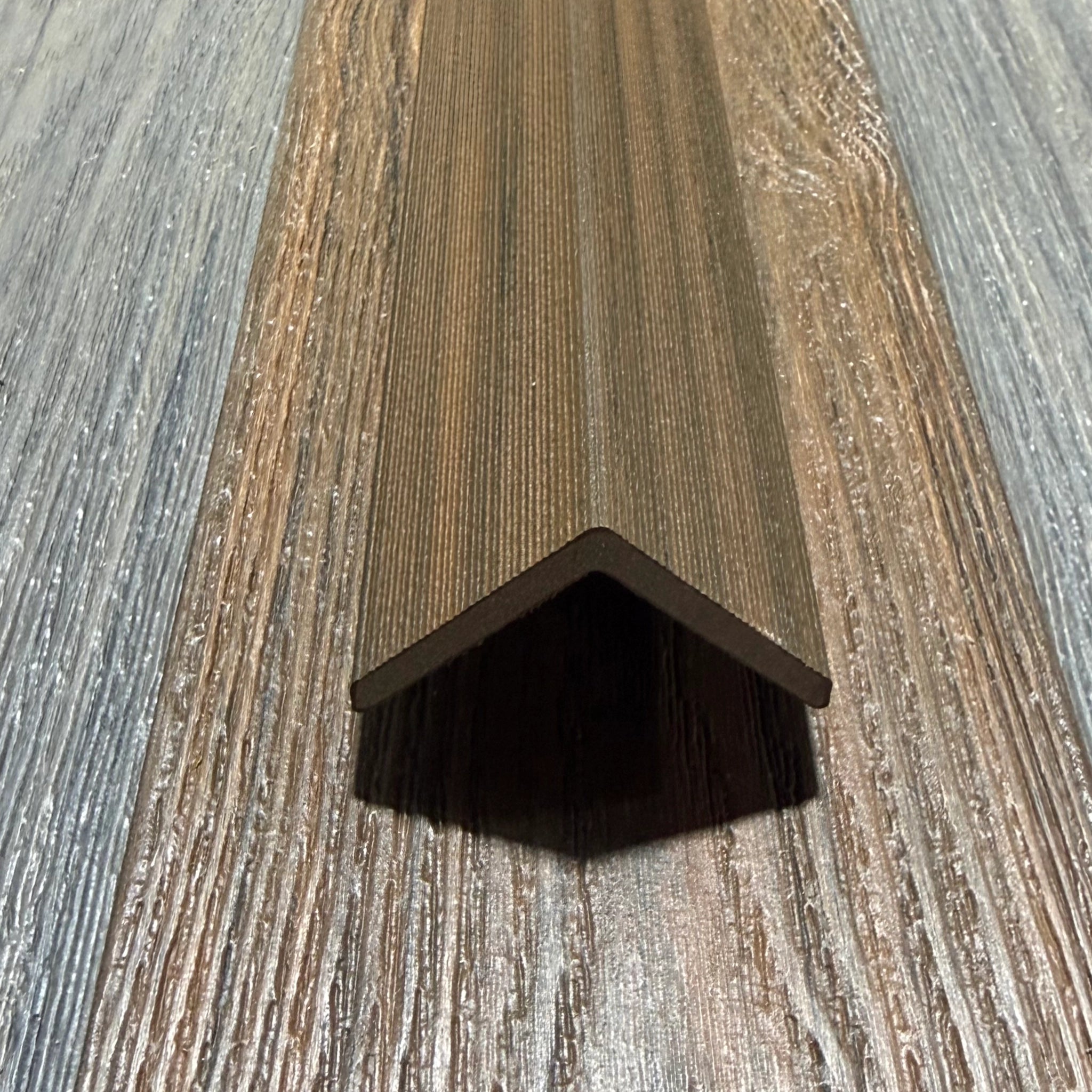 elm premium dual capped composite trim above