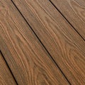 premium Dual-Capped Composite Decking Board – Elm  close up