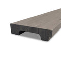 Grey Aqua Slat Edge Trim Close Up