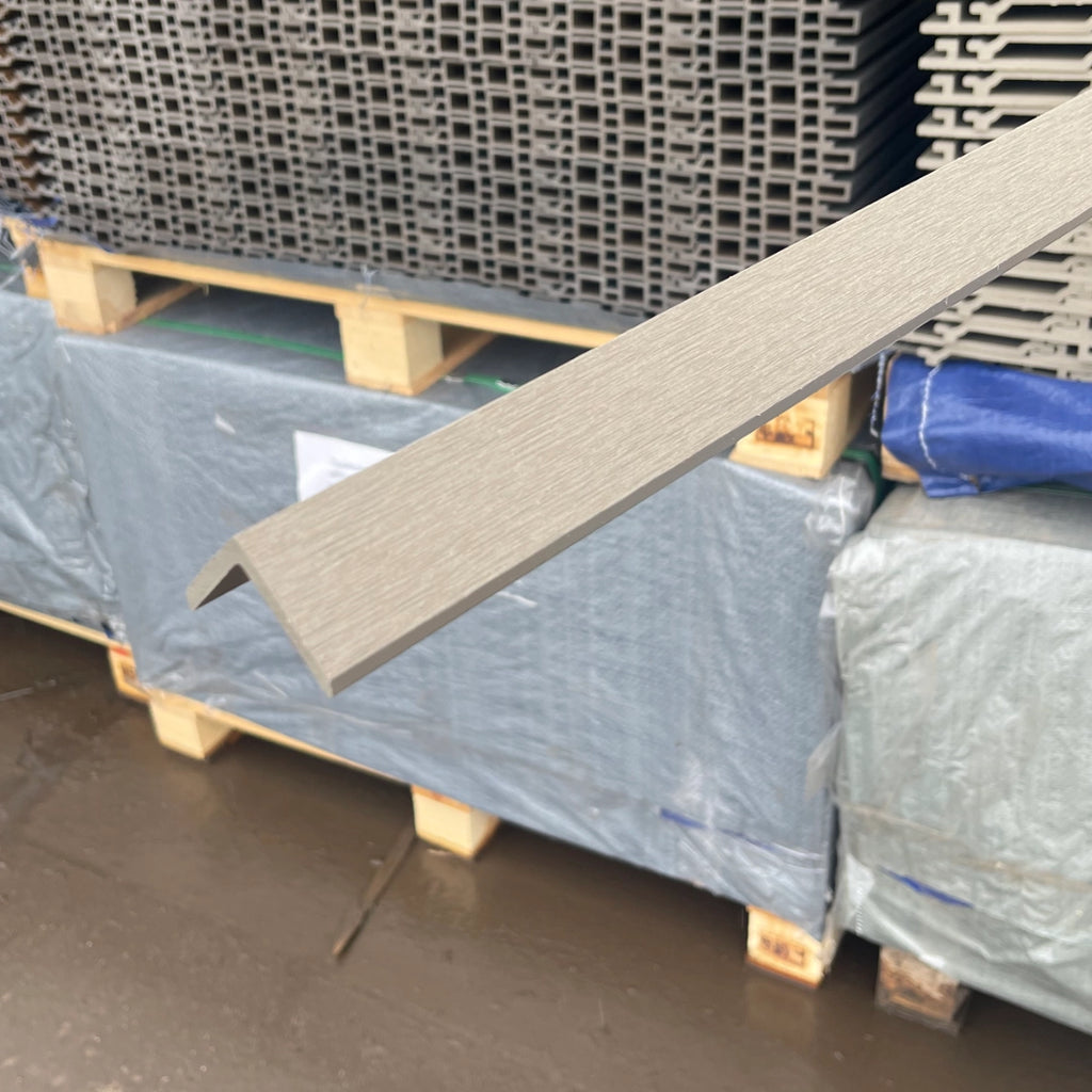 Grey Driftwood Composite Decking Trim 3660mm