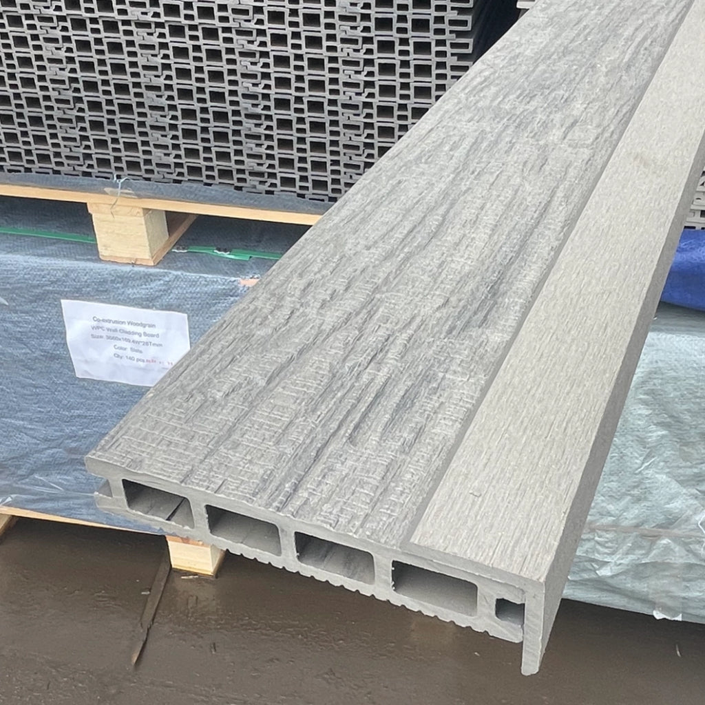 Grey Driftwood Composite Decking Trim 3660mm