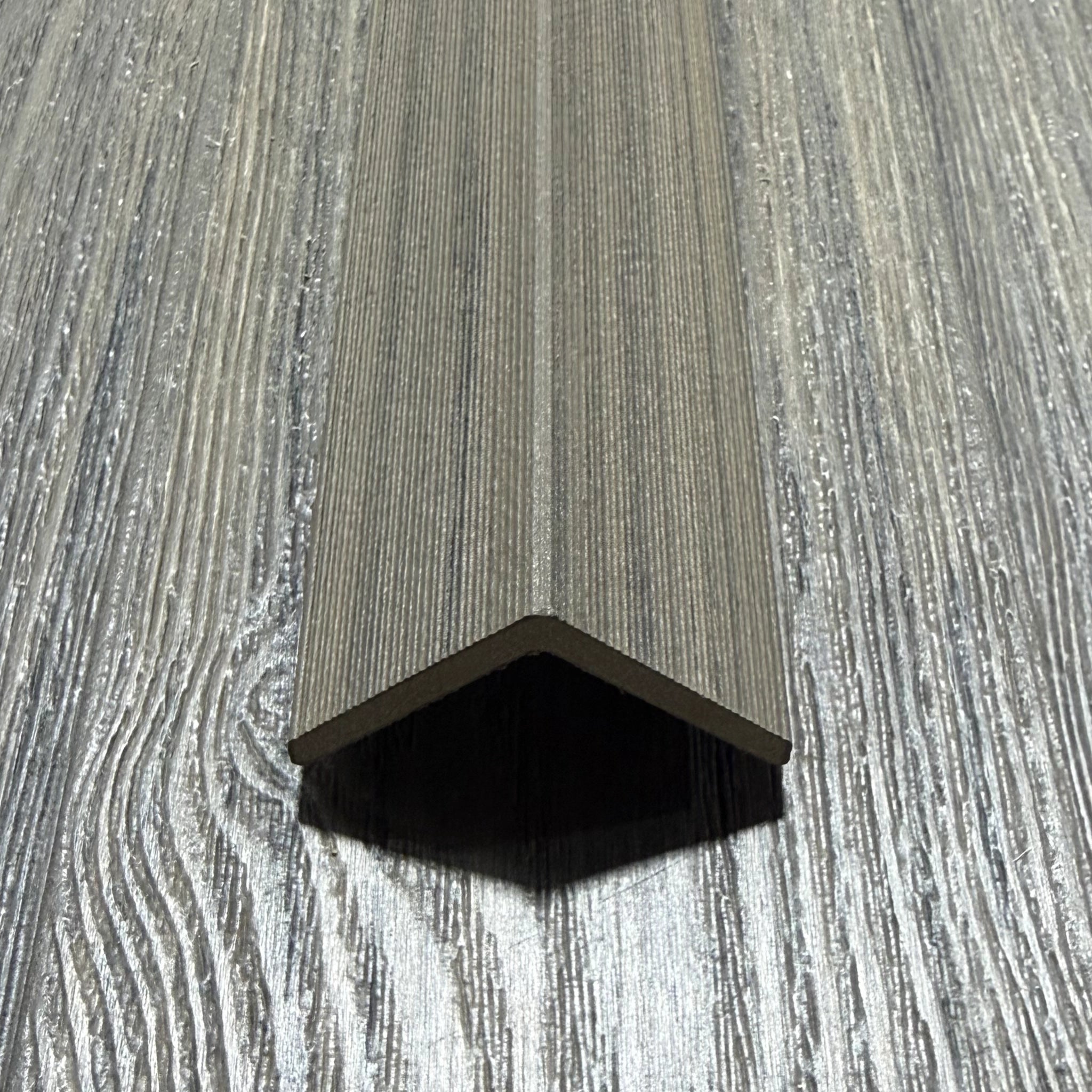jade premium dual capped composite trim above