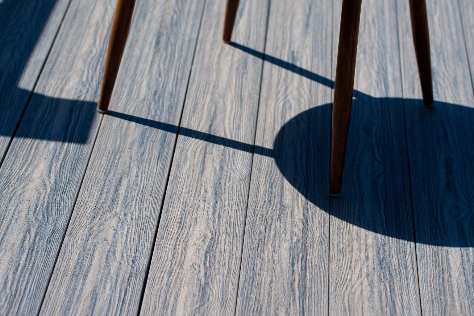 dual-capped premium jade composite decking in situ