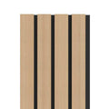 Natural Oak Aqua Slat close up