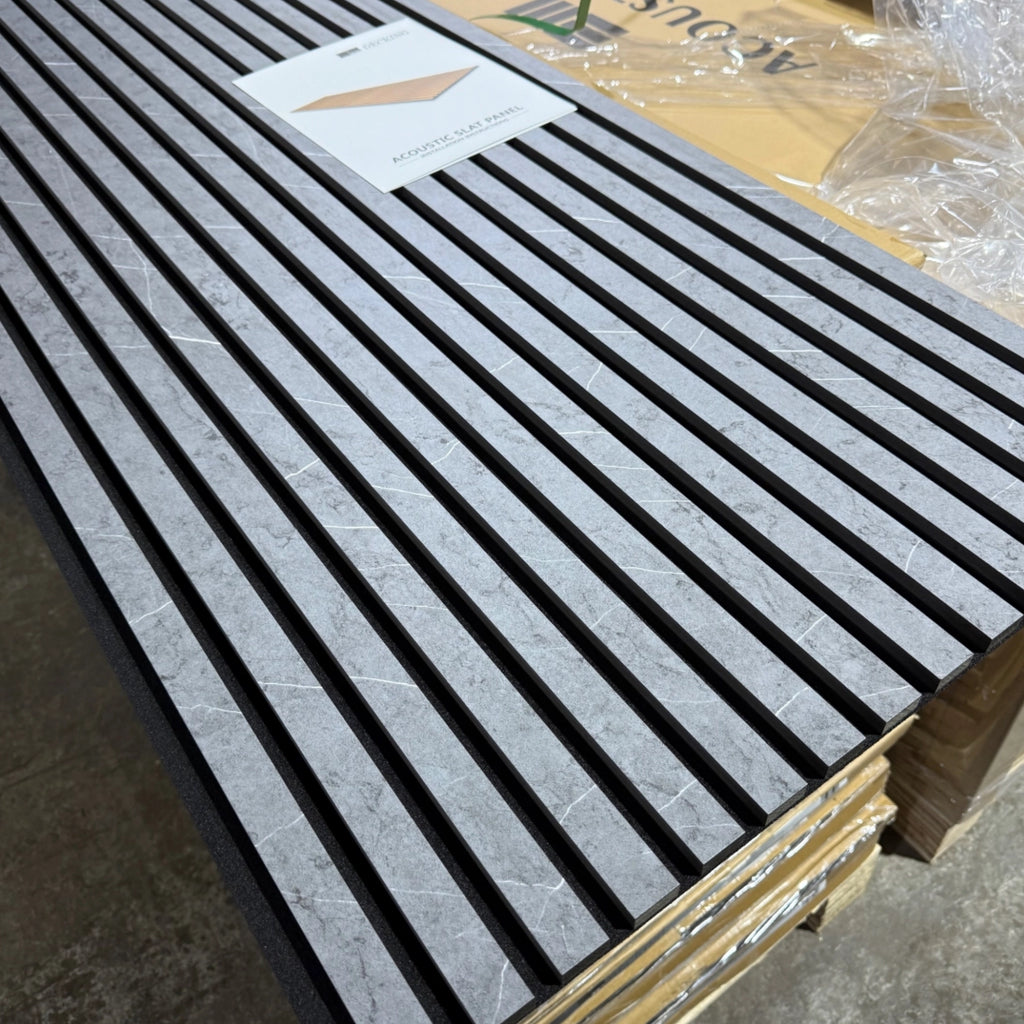 Stone Grey Acoustic Wall Panel 2400x600mm