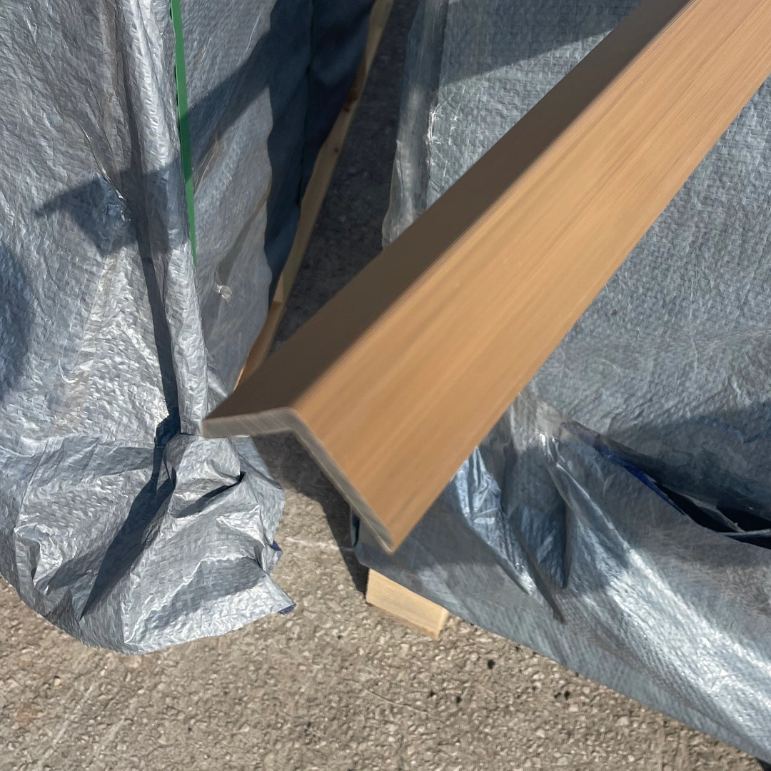 Teak Co-Extrusion Cladding Trim