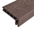 Wild Brown Composite Decking Step Edge 3660mm