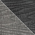 Textured gray and black patterned cladding swatch