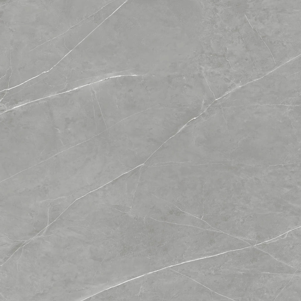 Carrara Mercury marble-effect SPC wall panel close-up