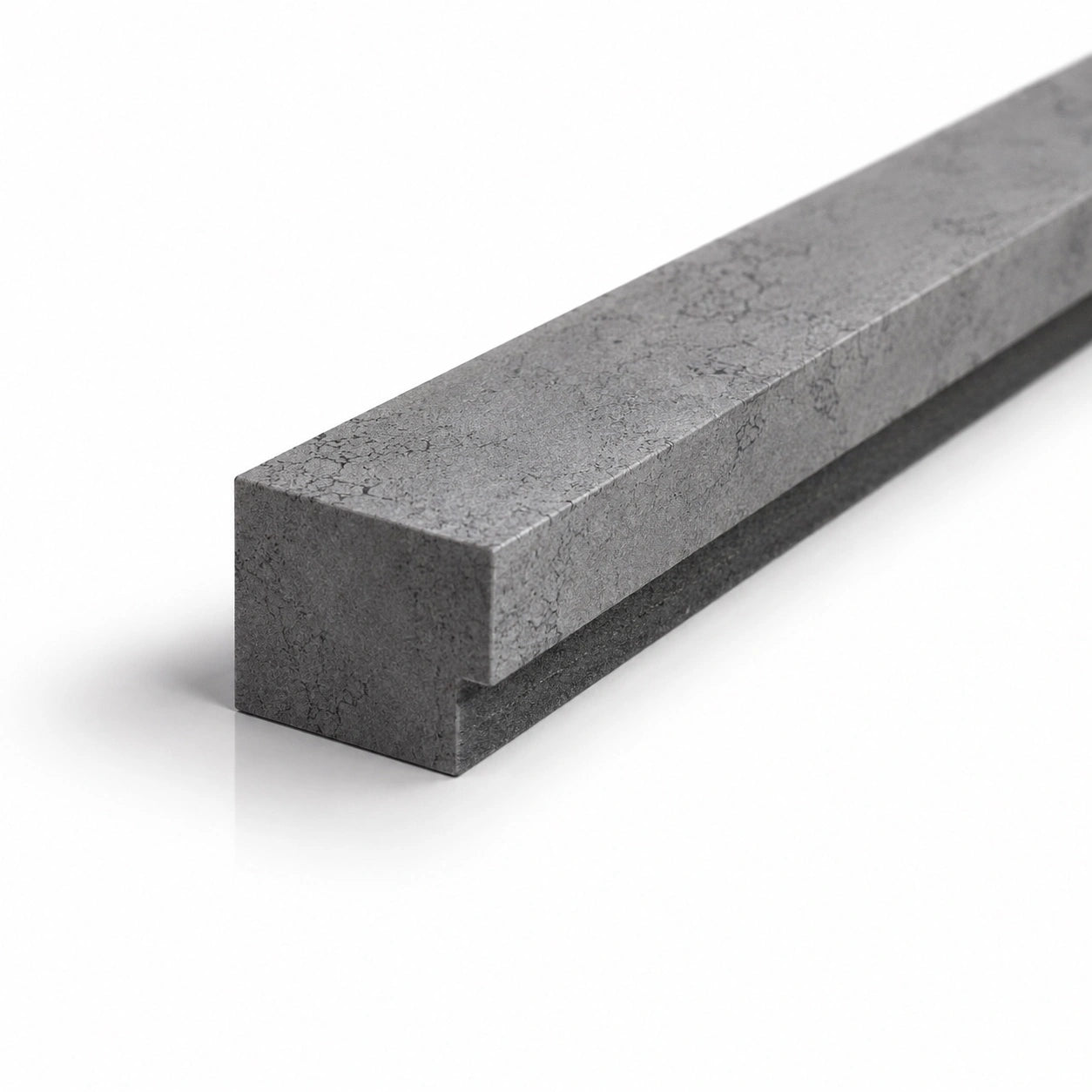 concrete grey acoustic panel l trim close up 