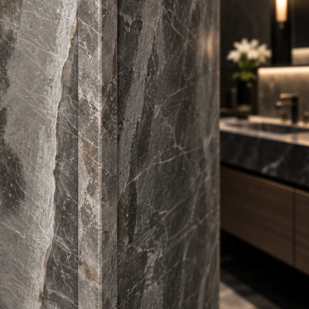 geminis granite spc wall trim