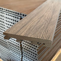 Jade Premium Dual-Capped Composite Bullnose Edge Board 3660mm Close Up