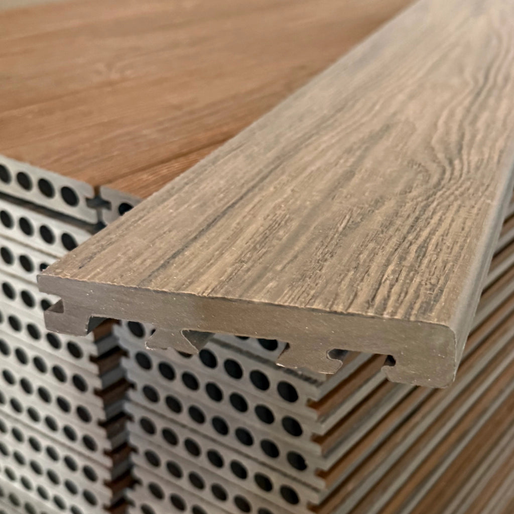 Jade Premium Dual-Capped Composite Bullnose Edge Board 3660mm Close