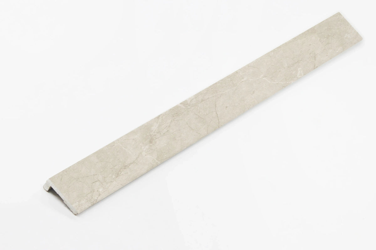 marble beige spc panel end trim render