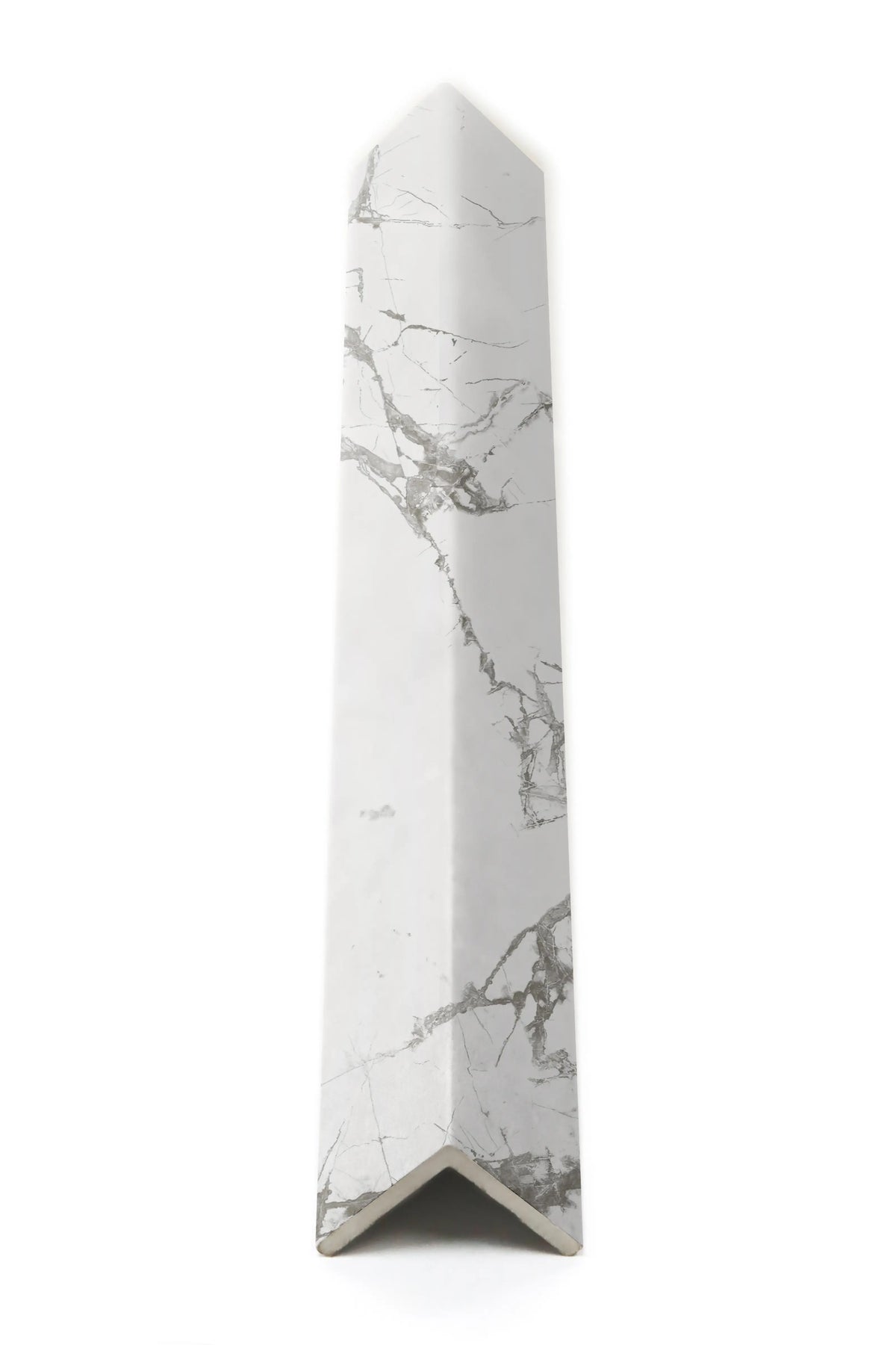 marble white spc panel corner trim render