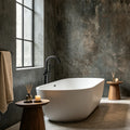 wild stone matt spc wall panel in a modern bathroom setting