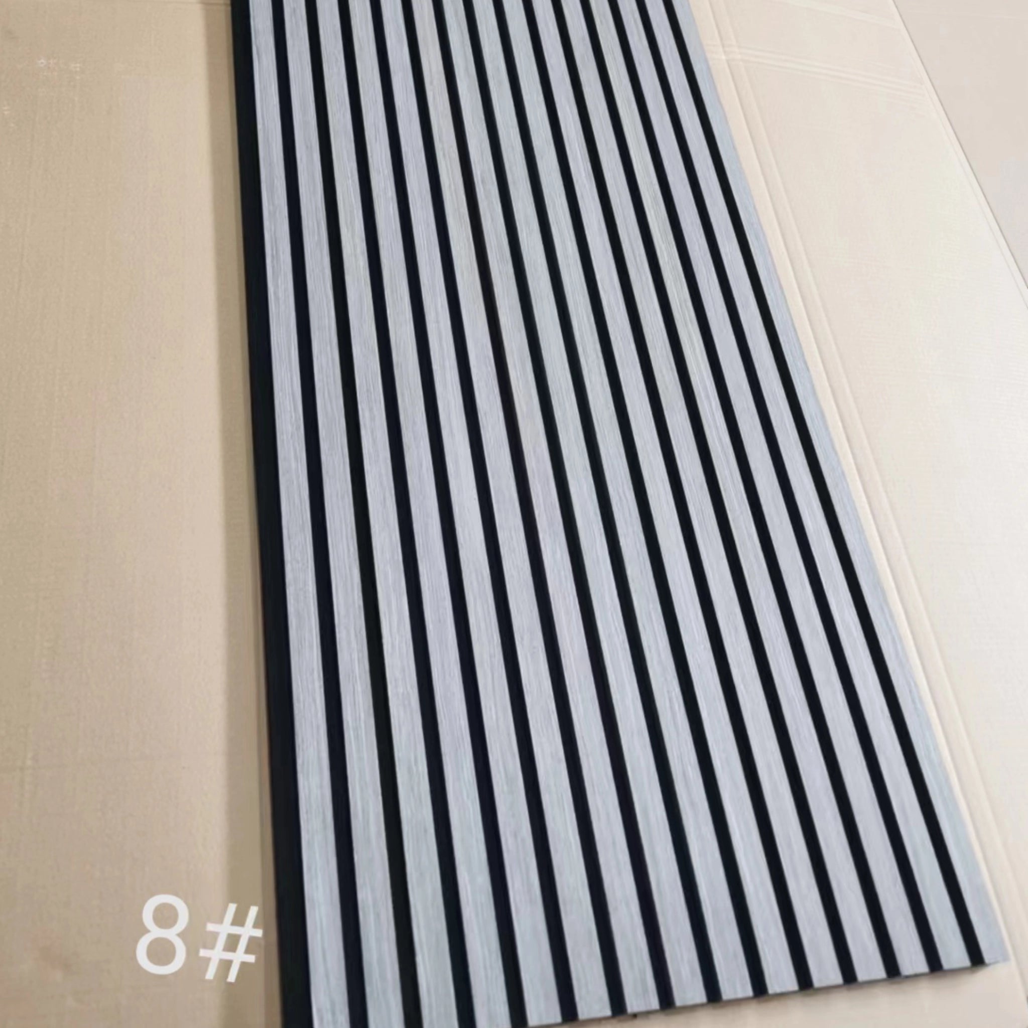 silver oak acoustic wall panel live shot in packaging